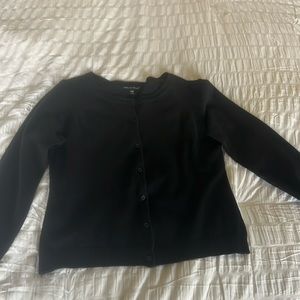 Black cardigan sweater Carolyn Taylor size M
